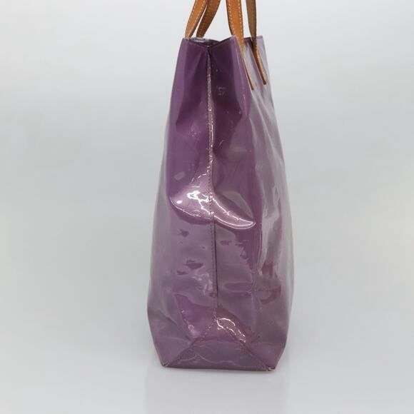LOUIS VUITTON Monogram Vernis Reade MM Hand Bag Viole M91087 - Picture 4 of 12